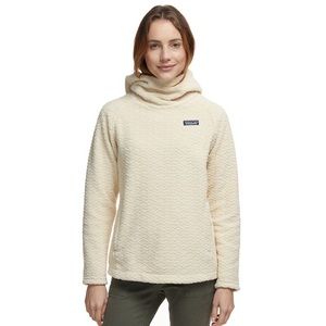 Patagonia Cream Quilted Hoodie